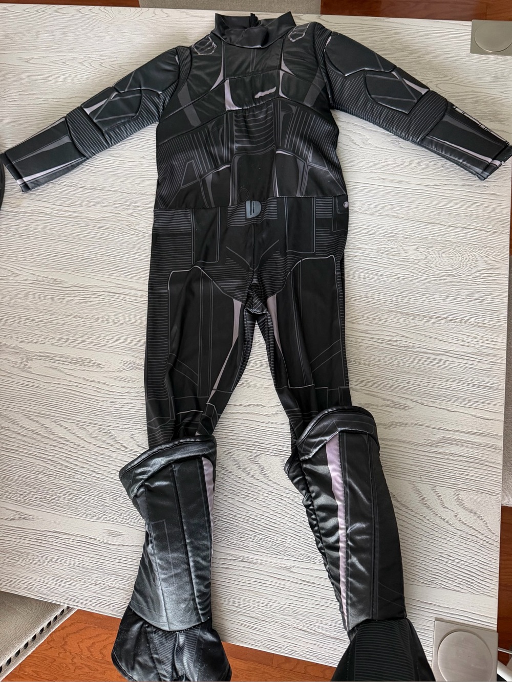 Star Wars Black and Gray Jedi-style Kids Costume (Size Medium)